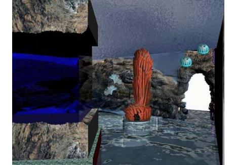 ÎMPĂRĂŢIA LUI POSEIDON. O piscină cu apă marină îi aşteaptă pe pasionaţii de scufundări într-un decor ornat cu stânci şi corali